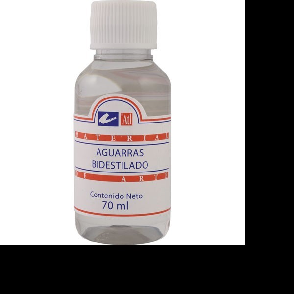 AGUARRAS BIDESTILADO ATL 70ML. PLIMP. PINCEL E.6 C.30